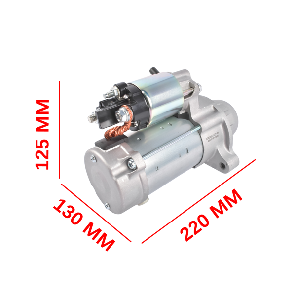 起动机 JL3Z-11002-A Starter Replacement for Ford F-150 V8 5.0L 4951CC 302CID 2018-2020 438000-3950 JL3T-11000-AB JL3Z11002A 34031 JL3T11000AB SR8504X TN438000-3950-2