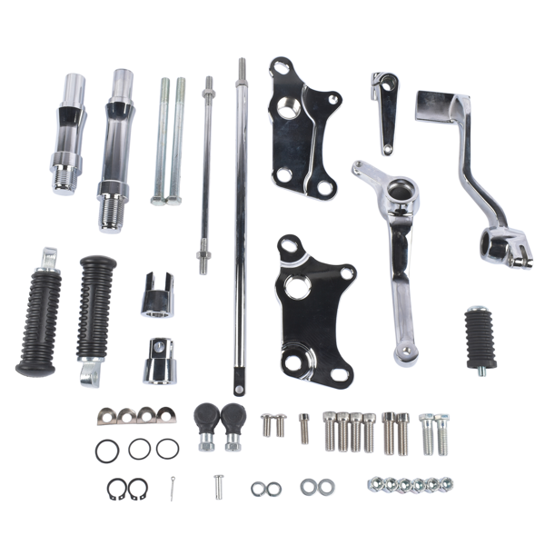 前置脚踏 Forward Controls Pegs Lever Linkages Front Left & Right Fit for Harley Sportster 883 1200-7