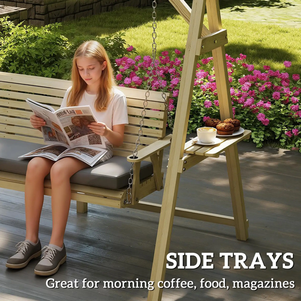 户外露台秋千椅/花园椅-8