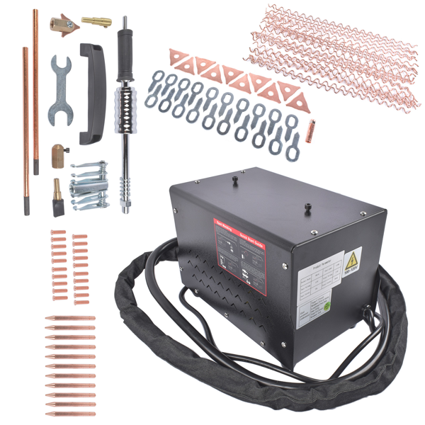 修复机 Spot Welder Dent Puller Machine Car Body Stud Dent Repair Kit 110V 3500W 6 Welding Modes-6