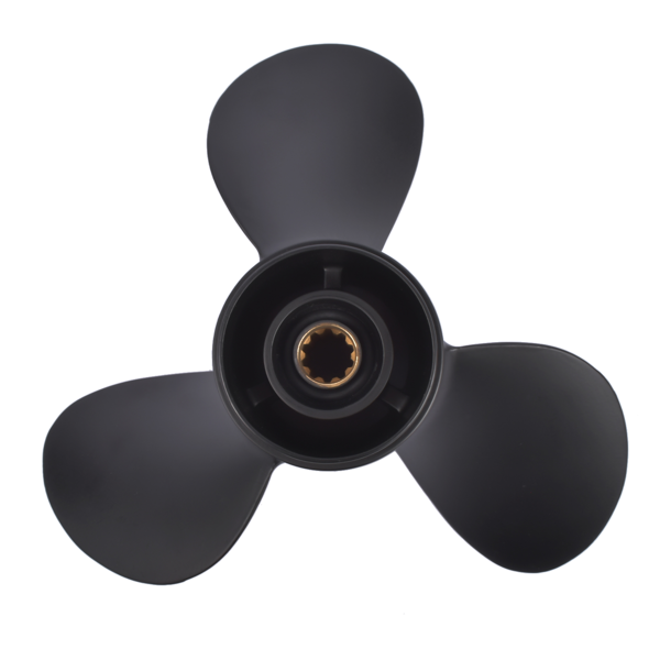 螺旋桨 Black Propeller 9.9x12 Fit for Mercury Outboard Engines Tohatsu Nissan Outboard Engines MFS NSF 25/30 4 ST-7