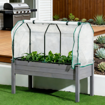 高架花园床/木制花盆 /木材种植箱