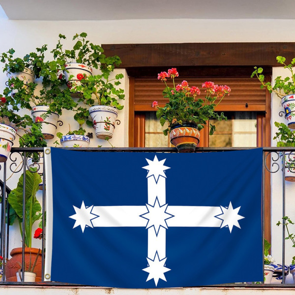 90x60 厘米澳大利亚“尤里卡”旗帜 3 x 2 英尺 室外悬挂式澳大利亚旗帜-5