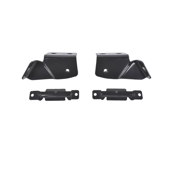 前保险杠支架套装 Front Bumper Support & Mount Bracket Set Fit For Chevrolet Silverado 1500 High Country LT LTZ WT LS SSV 2014-2015 Iron Black 14473565 CS1415 1415CS-8