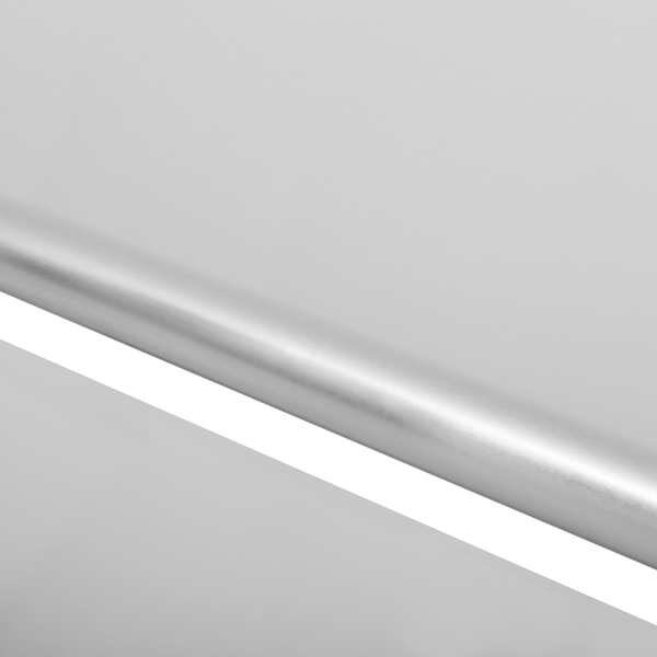 不锈钢工作台，24 x 48英寸不锈钢备餐台，适用于餐厅、车库、仓库的商用金属工作台-8