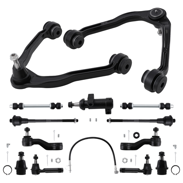 13x 前悬架套件 上控制臂 适用于 1999-2006 款 Silverado 1500 四轮驱动/全轮驱动车型-1