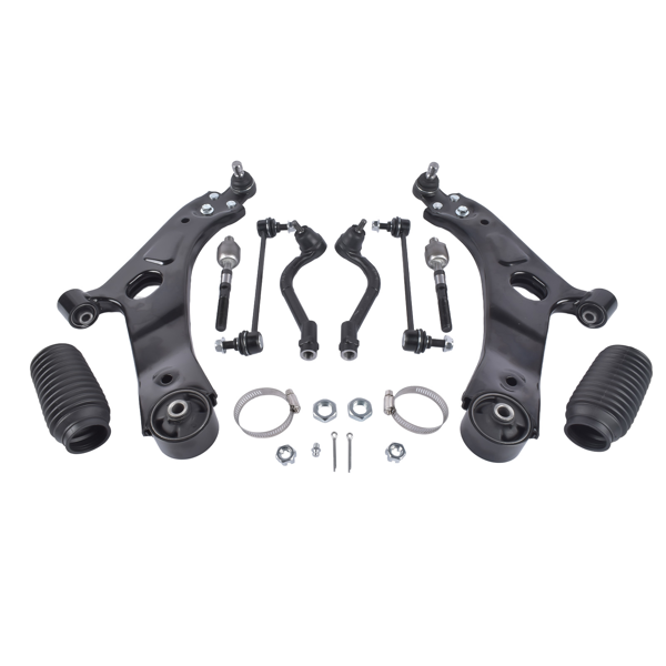 控制臂 10× Front Lower Control Arm Ball Joint Fit for 2010-2013 Hyundai Tucson 2011-2013 Kia Sportage 2.0L 2.4L L4 Sport Utility 4-Door CMS901211 CMS901210-4