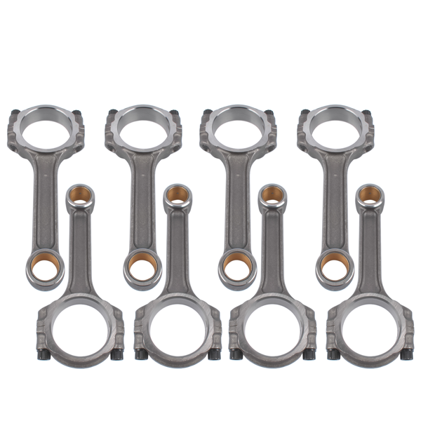 连杆 I Beam 6.000" 2.100" .927" Bronze Bush 5140 Connecting Rods Fit for Chevy SBC 350-4