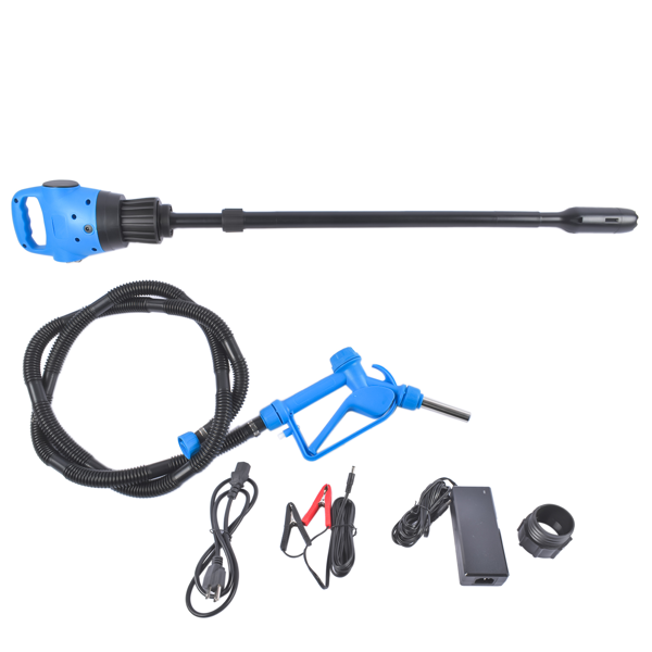 电动鼓泵 120V AC/12V DC Electric Drum Pump 55 Gallon w/ Built-in 2-Inch Bung Adapter 5 Gallons Per Minute Flow Rate for DEF Diesel Water Antifreeze-6