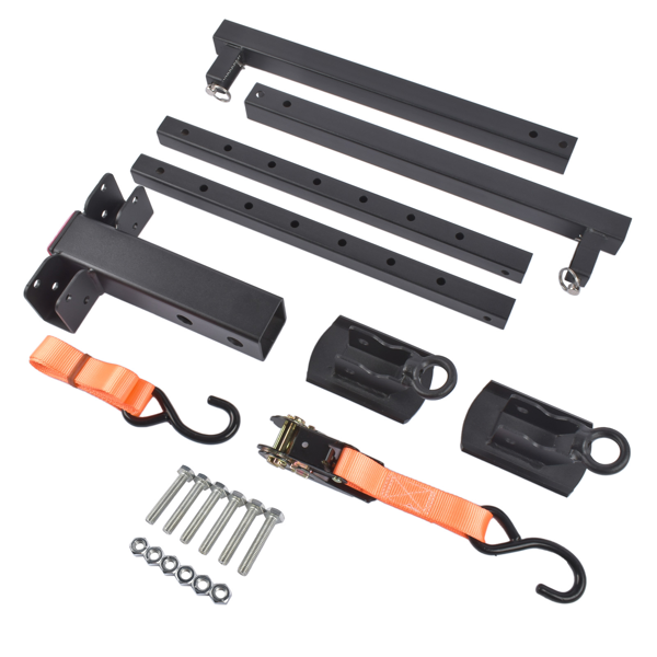 拖车挂接装置 Hitch Mount Stabilizer for 2 Inch Receiver - Reduces Trailer Shaking & Sway, Universal RV 5th Wheel Trailer Hitch Accessory(16.7-29.7 inch)-8