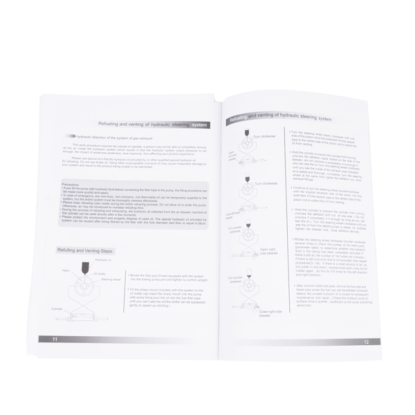 液压转向舵 HH4314-3 Front Mount Helm 1.4Cu Hydraulic Outboard Steering Pump Fit for Standard Marine w/ Mounting Plate-12