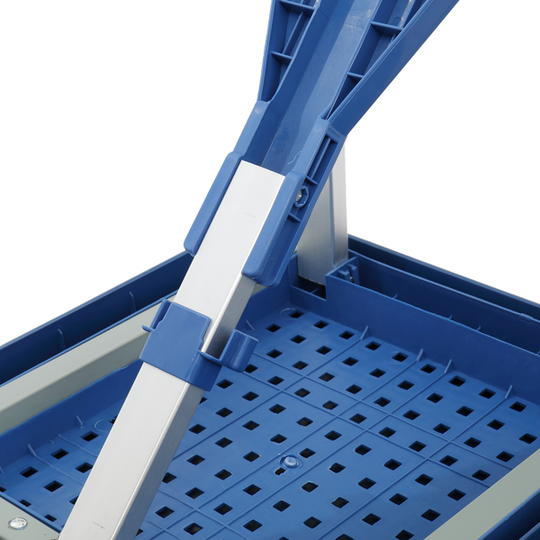 【同款编码：01976802】蓝色 塑料 野营连体桌椅 桌椅连体 135.5*83*65.5cm 50kg-17