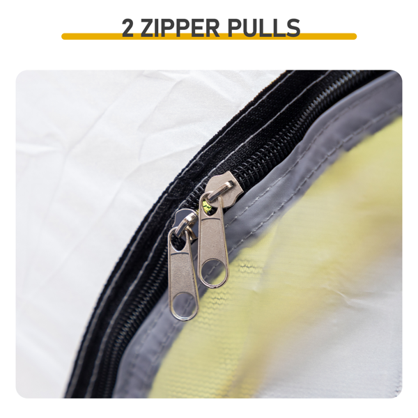 6人 蓝黄色 露营帐篷 涤纶布 玻纤杆 304.8*274*198cm 家庭帐篷-9