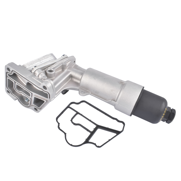 机油滤清器总成 Engine Oil Filter Housing Fit for Mercedes-Benz C230 W203/C203 Sedan Coupe L4 1.8L 2003-2005 Aluminum 2711800610 2711800710-2