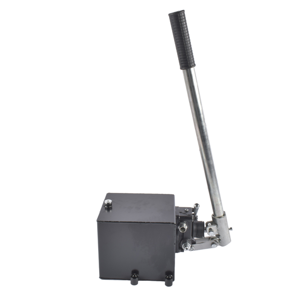 液压泵 Double Acting Hydraulic Hand Pump, 3600 PSI & 1.5 CID, Hand Operated Hydraulic Pump with 5 Quart Tank and Changeover Valve, 3/8" NPT Ports Portable Hydraulic Power for Equipment Maintenance-2