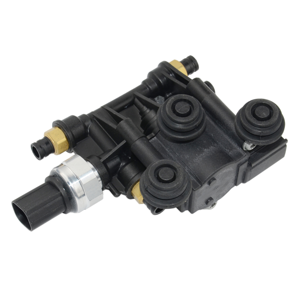 打气泵分配阀 New Air Suspension Reservoir Tank Valve Block Replacement for Range Rover LR3 LR4 RVH000046-3