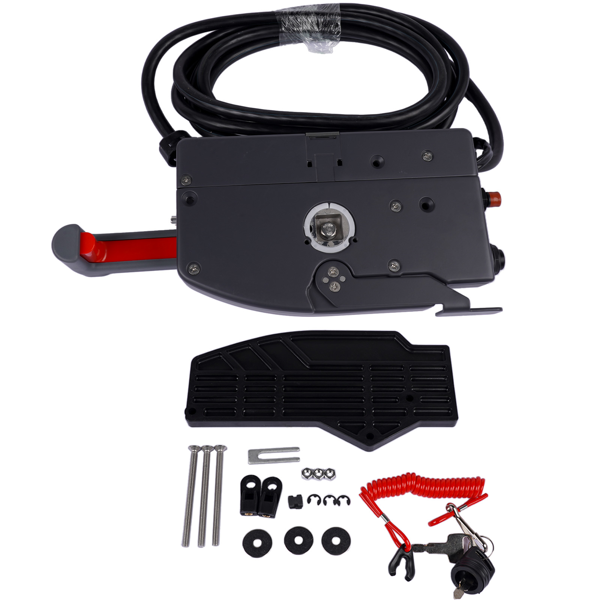 控制盒 Remote Control Box 703-48272-12 Fit for Yamaha Outboard 10 Pin Right Pull Throttle-8