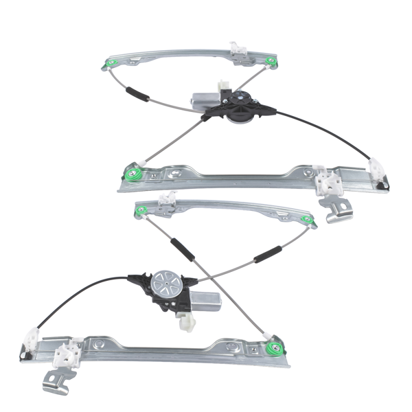 玻璃升降器 2Pcs Front Left and Right Window Regulator with Motor Fit for Nissan Altima Sedan 2.5L L4 3.5L V6 2007-2012-2