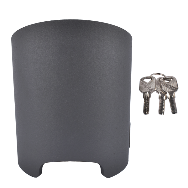 拖车锁 2-5/16-Inch Black Trailer Coupler Lock Heavy-Duty Carbon Steel w/ Weatherproof Shield-7