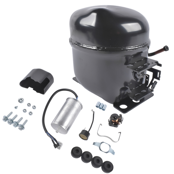 制冷压缩机 AE1022E-212-J7 220-240 V 1PH 1/3 hp Refrigeration Compressor R134A 50 Hz for food service equipment vending machines bottle coolers ice machines and other refrigeration equipment AE4440Y-AA1A AEA4440Y-AA1A-2