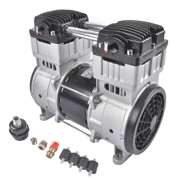 空气压缩机 SP-9421 Air Compressor 2HP 110V 24Gallon Silent 70dB Oil-Free Piston Compressor-3