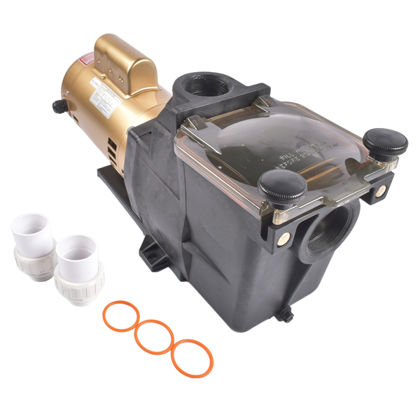 泳池水泵 W3SP2615X20 Super Pool Pump 2 HP Single Speed 115V 230V for Any In-ground Pools Spas-7