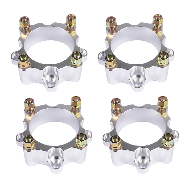 车轮垫片 4PCS 2" Wheel Spacers with 4/137 Bolts and 12mm Studs Fit for Can Am X3 All Years-1