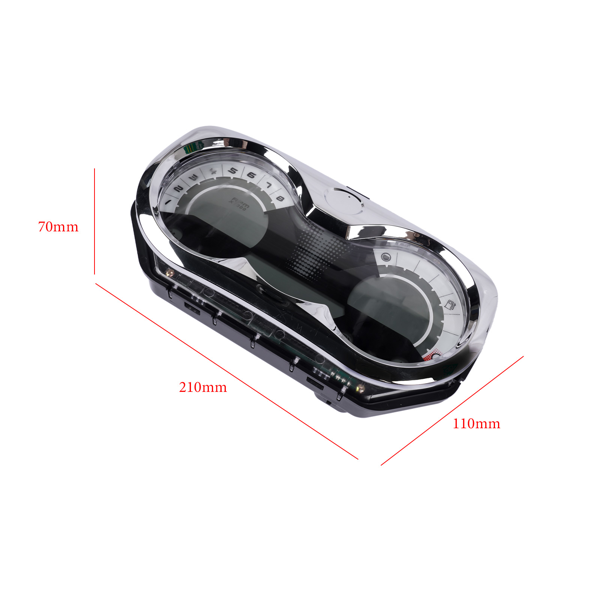 仪表总成 LCD Speedometer Gauge Cluster & Bezel 278002273 Fits for Sea-Doo GTI SE GTS Wake 130 155 2006-2011-4