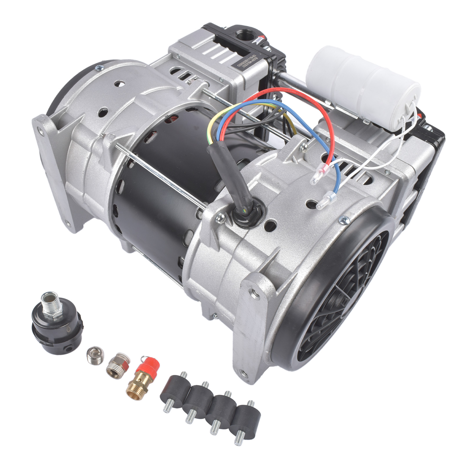 Electric Air Compressor SP-9421 2HP 220V Dual Piston 150PSI 6.40CFM Oil-Lube view 3