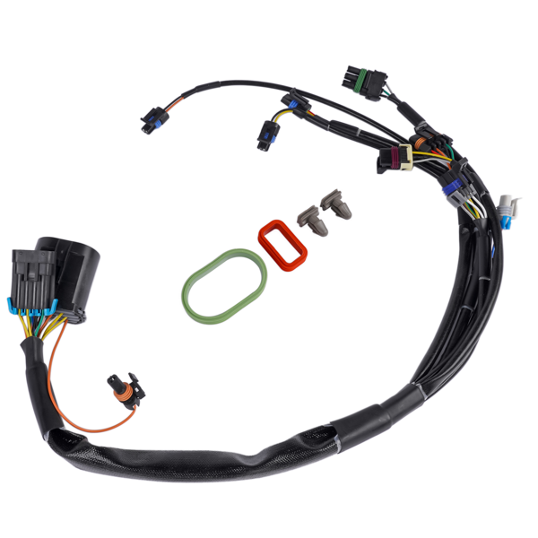 线束 Engine Harness Front Black Fit for Chevrolet GMC GM 6.5L Diesel 1994-2002 10154618 15302629-2