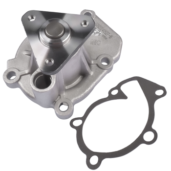 水泵 Engine Water Pump with Gasket Fits for Hyundai Genesis Coupe Coupe 2.0L L4 2010-2014 Silver 1Pc
