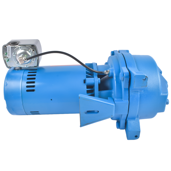 喷射泵 J5S 1/2 HP 115/230 V Cast Iron Shallow Water Well Jet Pump 3500 RPM Blue-5