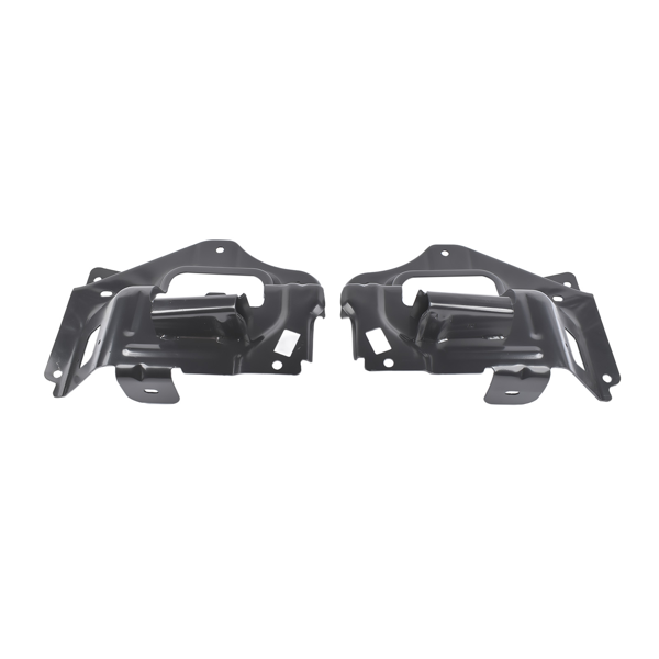 前保险杠支架套装 Front Bumper Support & Mount Bracket Set Fit For Chevrolet Silverado 1500 High Country LT LTZ WT LS SSV 2014-2015 Iron Black 14473565 CS1415 1415CS-7