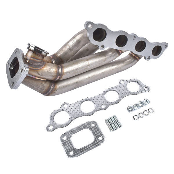 排气歧管 HP Series Side Winder Equal Length T3 Turbo Manifold with Gaskets Replacement for Honda Civic, Acura RSX 2002-2005-2