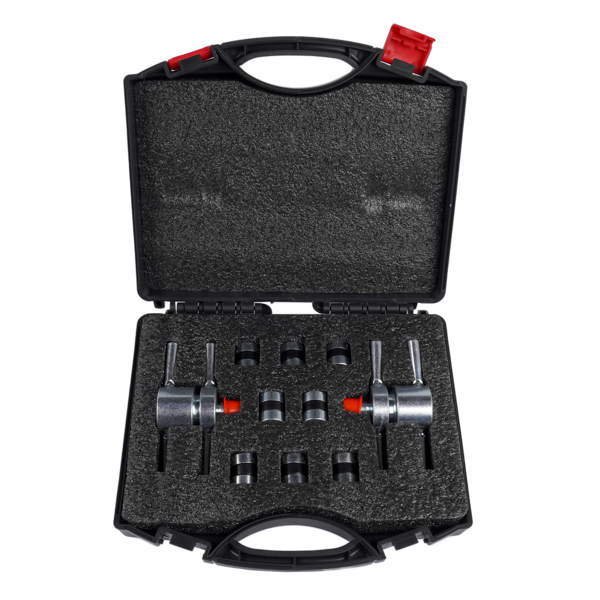 适配器套件 HVAC Refrigeration Fitting Kit 12458 No-Flaring Pipe Adapter with Storage Case-7