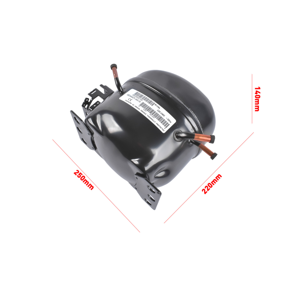 制冷压缩机 AE1022E-212-J7 220-240 V 1PH 1/3 hp Refrigeration Compressor R134A 50 Hz for food service equipment vending machines bottle coolers ice machines and other refrigeration equipment AE4440Y-AA1A AEA4440Y-AA1A-3