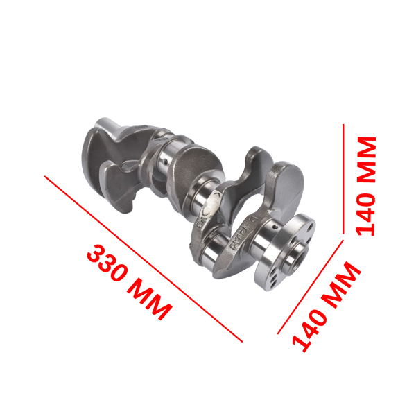 曲轴 Crankshaft Replacement for Ford Focus 2015-2018, Fiesta 2014-2017, EcoSport 2018-2019 1.0L H6BG6303AA H6BG6303BA-7