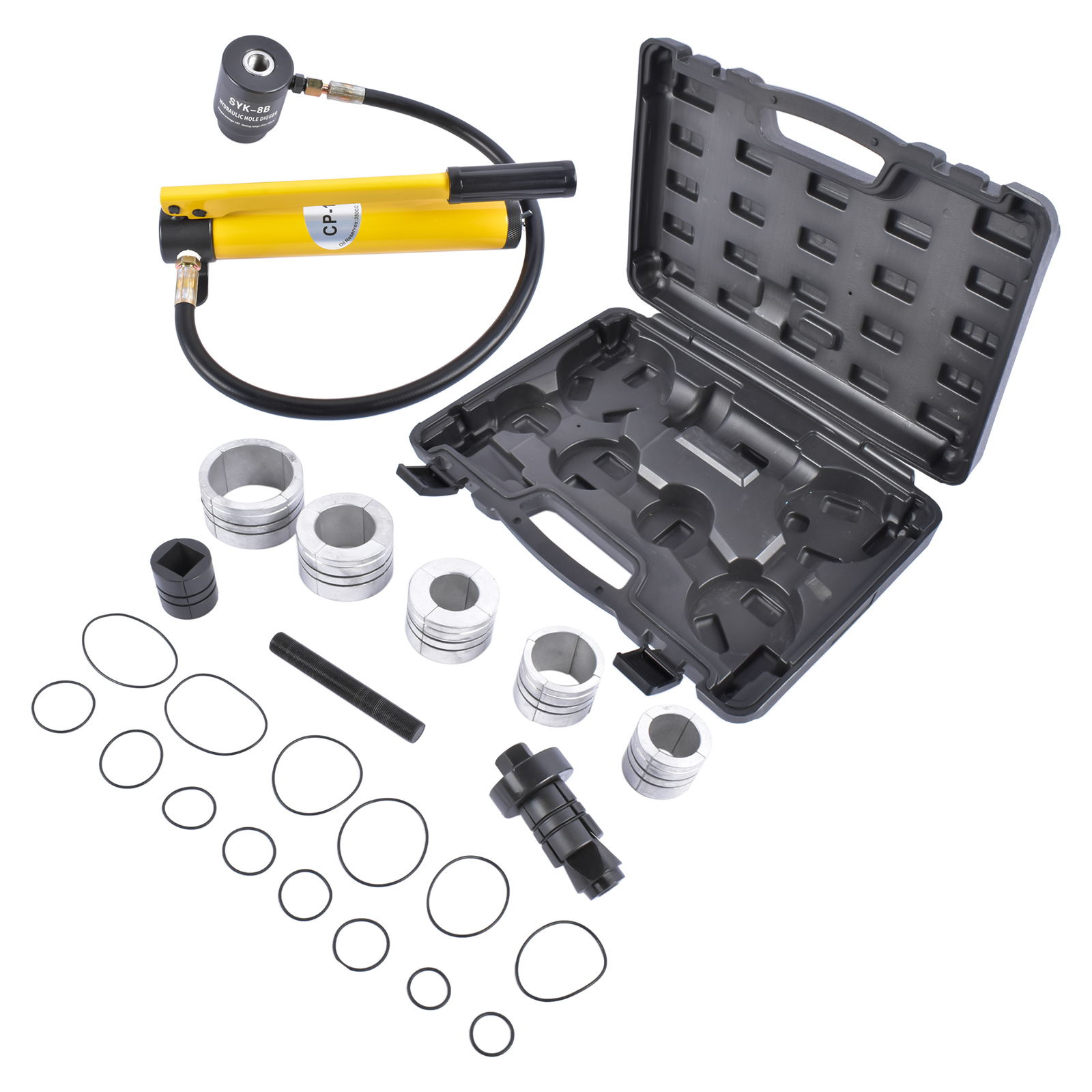 10 T 17350 Hydraulic Exhaust Pipe Stretcher Expander Kit w/Collets 1-5/8 in to 4-1/4in
