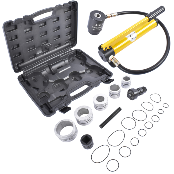 排气管扩张器 10 T 17350 Hydraulic Exhaust Pipe Stretcher Expander Kit w/Collets 1-5/8 in to 4-1/4in-7