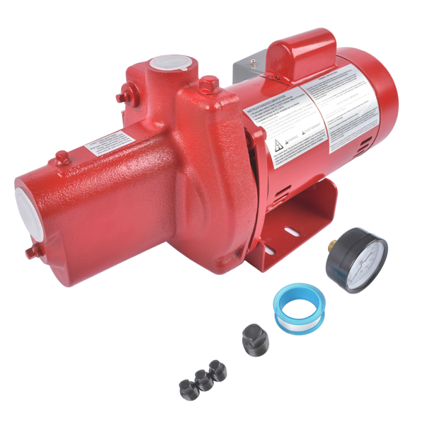 喷射泵 Cast Iron Shallow Well Jet Pump RJS-100-PREM, 1 HP 23 GPM 65 PSI 115/230 V-3