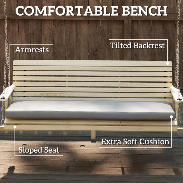 户外露台秋千椅/花园椅-4