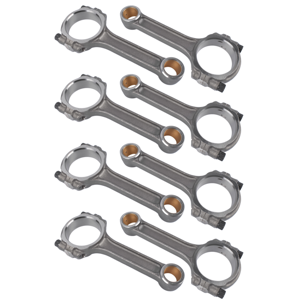 连杆 I Beam 6.000" 2.100" .927" Bronze Bush 5140 Connecting Rods Fit for Chevy SBC 350-2