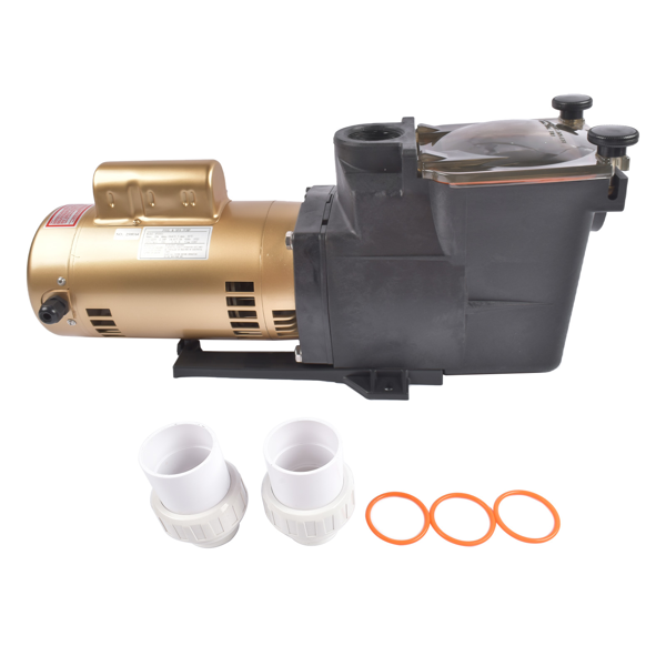 泳池水泵 W3SP2615X20 Super Pool Pump 2 HP Single Speed 115V 230V for Any In-ground Pools Spas-1