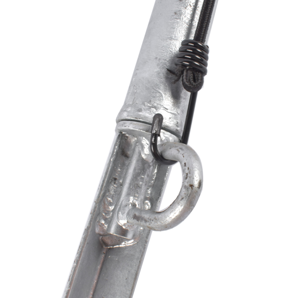 船锚杆 32 Inch Sand Spike Boat Anchor Pole with Stainless Steel Anchor Hook 50ft Line-9