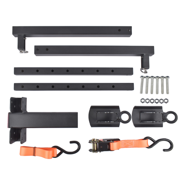 拖车挂接装置 Hitch Mount Stabilizer for 2 Inch Receiver - Reduces Trailer Shaking & Sway, Universal RV 5th Wheel Trailer Hitch Accessory(16.7-29.7 inch)-5