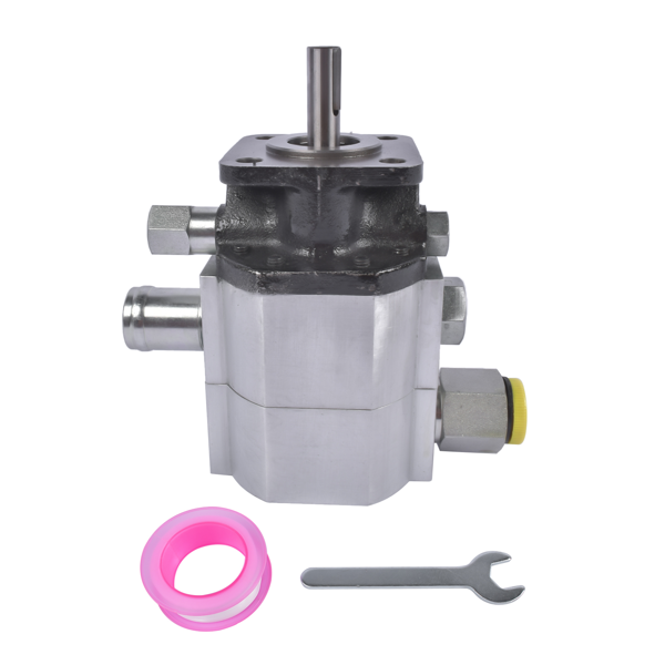 劈木泵 Aluminum Hydraulic Log Splitter Pump 11GPM 2-Stage HI/LO Gear Pump Wood Splitter Pump 3000 PSI 3600 RPM max 1/2'' NPT-3