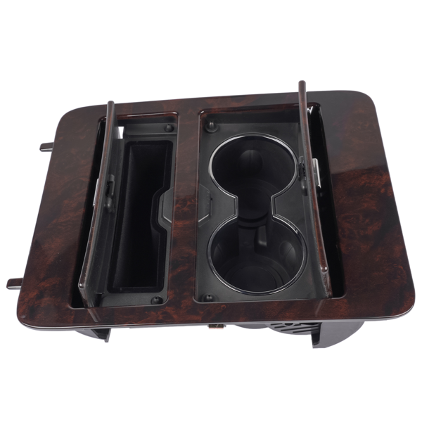 水杯架 New Console Cup Holder Woodgrain Fits for Cadillac Escalade Chevrolet Suburban Silverado GMC Yukon Sierra 1500 2500HD 3500HD 2007-2014 23164631 20811675-9