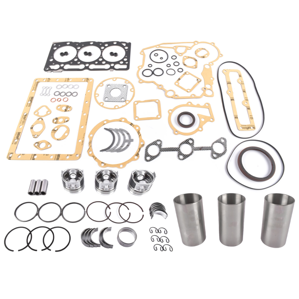 发动机大修包 D1105 Overhaul Rebuild Kit Replacement for Kubota D1105 Engine STD KX41 KX41-2 KX61-2 KX91-2 Excavator-6