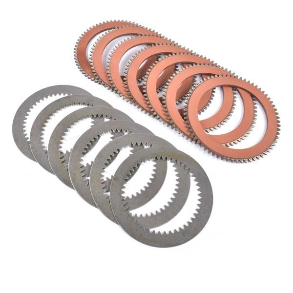 摩擦片 Steering Clutch Set Friction Plate Fits for Komatsu -6, -7, -8 Series Loader & Bulldozers D20 D21 D20P D20A D21P D21A 103-22-31310 104-22-33321-6