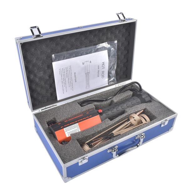 加热器 1.2KW 1200W 110V Magnetic Induction Heater Kit Flameless Heat Bolt Removal (8 Coils)-2